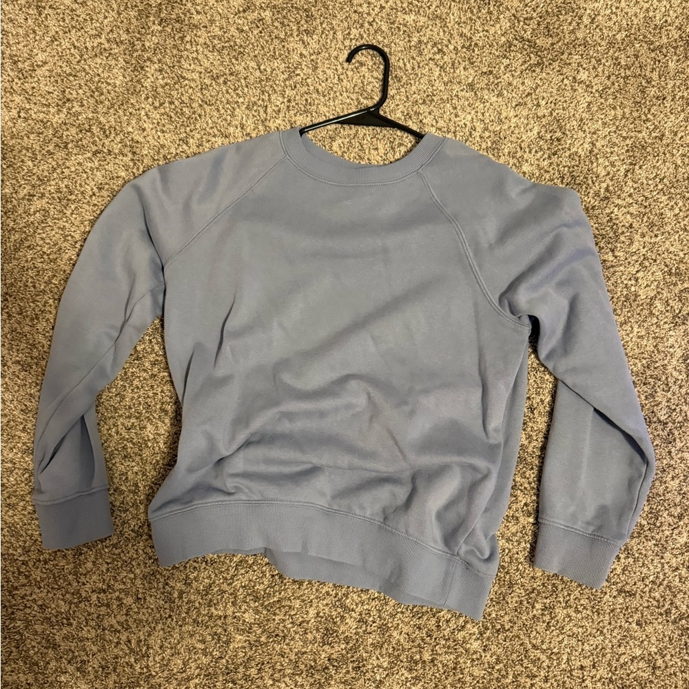 H&M Light Blue Crewneck Sweatshirt